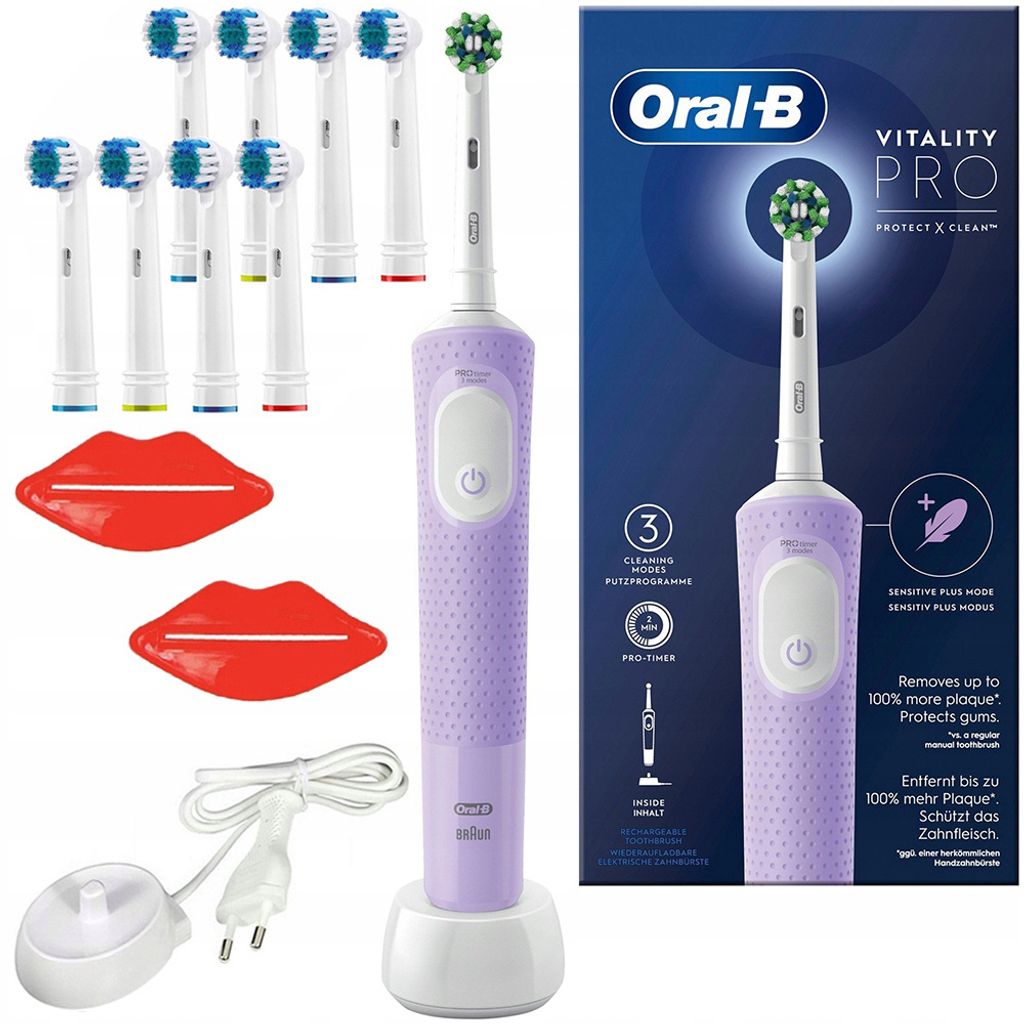 Elektrická Zubná Kefka Oral-B Vitality Pro D103 Lila Obrázok produktu 