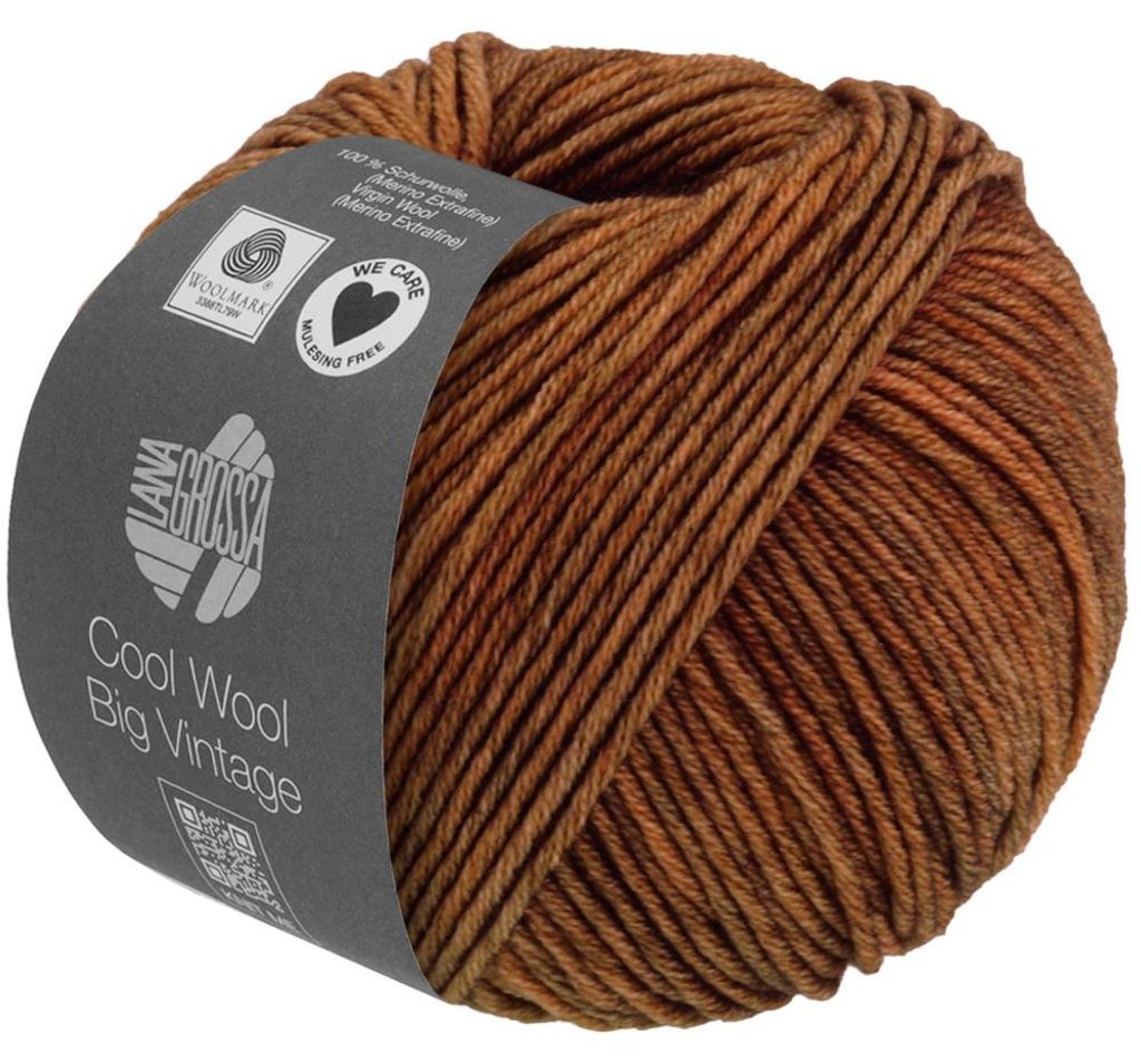 Lana Grossa - Cool Wool Big Vintage 7183 rehbraun Produktbild 
