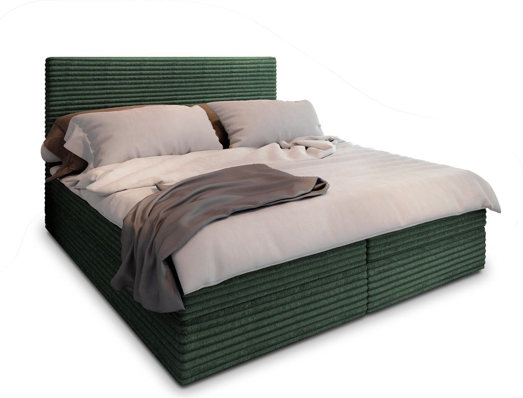 Masseno Boxspringbett PISA 140x200 cm Komplett-Set mit Produktbild 