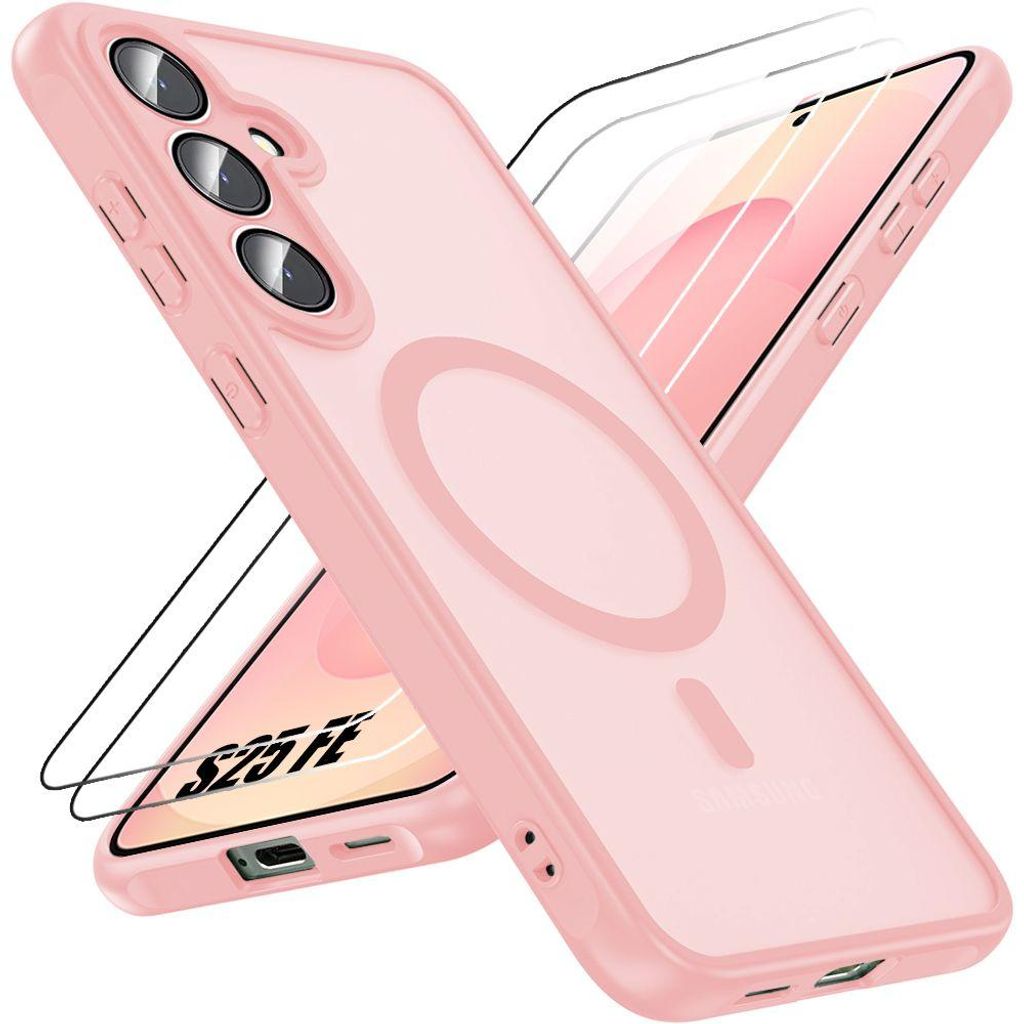 Coque + 2 Verres Trempés pour Samsung Galaxy S25 FE, avec Image du produit 