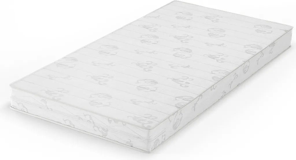 Matelas Vitalispa 140x70 ferme H2 blanc pour un soutien dorsal optimal