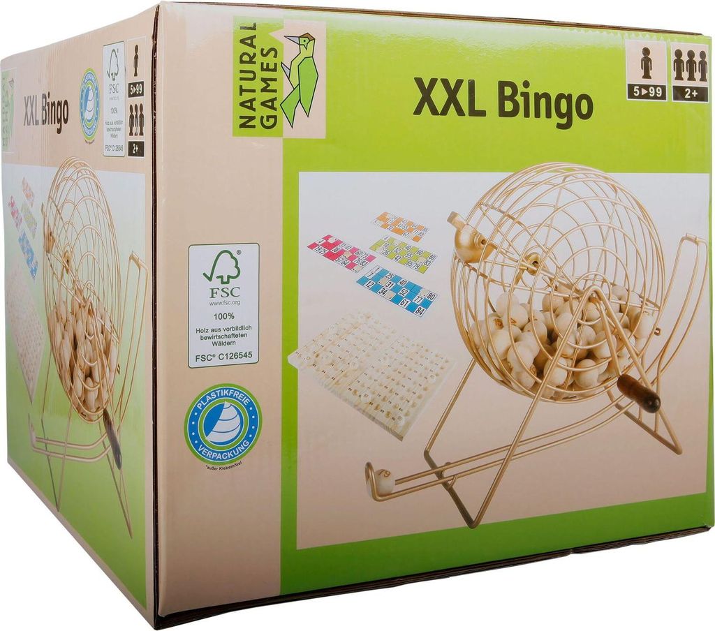 Natural Games Classic Games XXL Bingo Produktbild 
