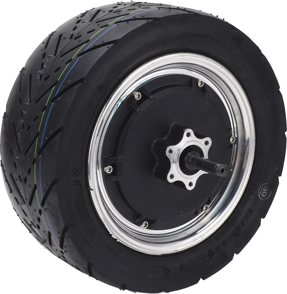 11-Zoll-Radnabenmotor 48-72 V 1500-4000 W Hochleistungs-Vakuumreifen Bürstenloser Gleichstrom für Elektro-Motorradroller