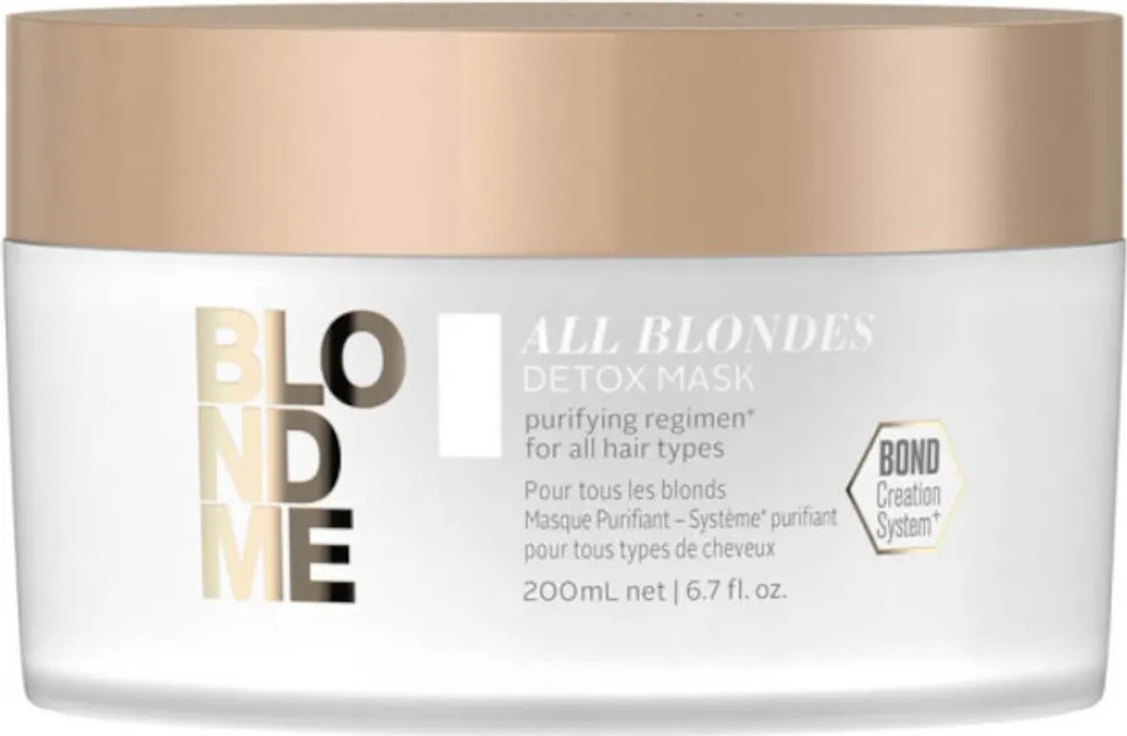 Soin BlondMe All Blondes Detox - Masque Purifiant pour Blond Terne 200ml