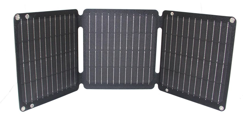 Trag- und faltbares Solar-Ladegerät, 21 Watt