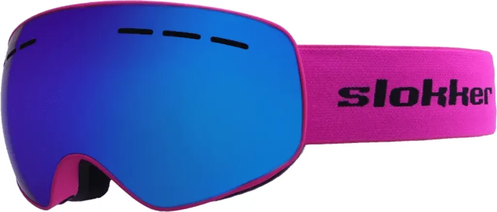 Lunettes de protection Slokker Stable Ju. rose pour équitation enfant