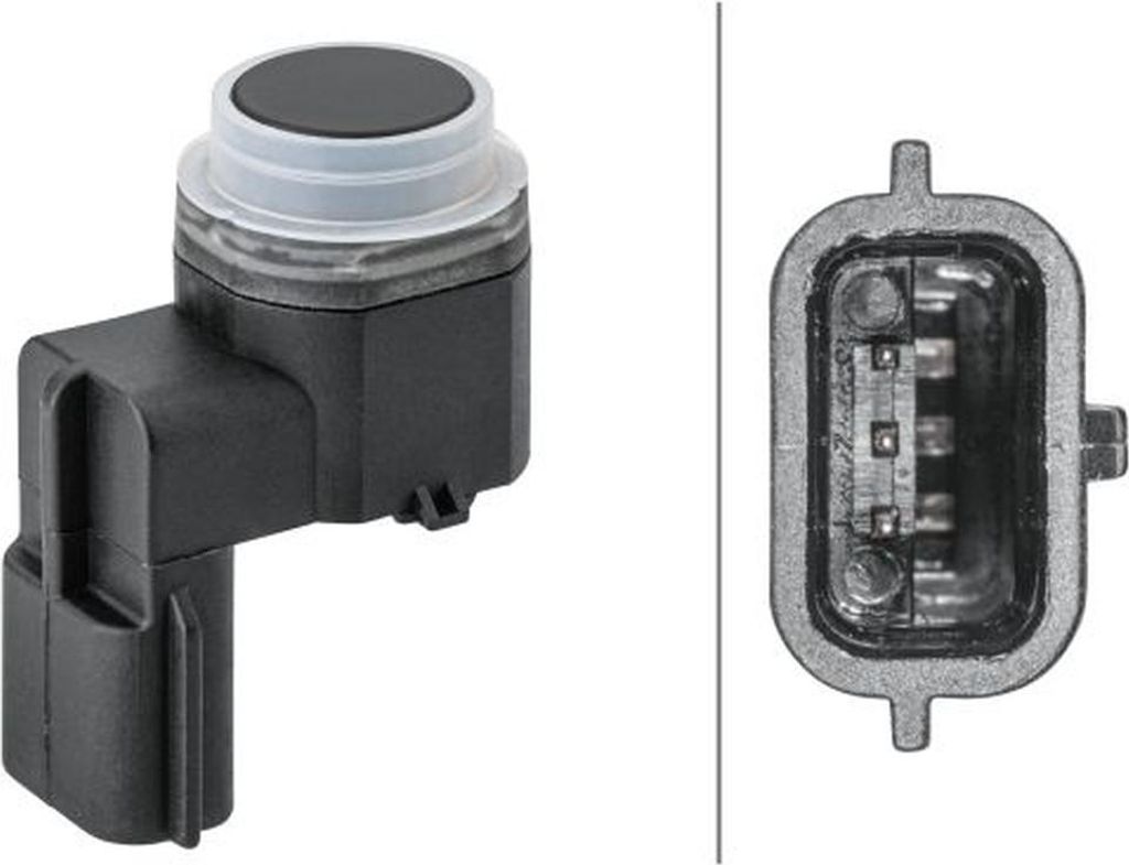 HELLA 6PX 358 141-751 Einparkhilfe Parksensor für RENAULT MASTER III Kasten (FV) MEGANE III Grandtour (KZ0/1) Clio IV Schrägheck (BH) Scénic III