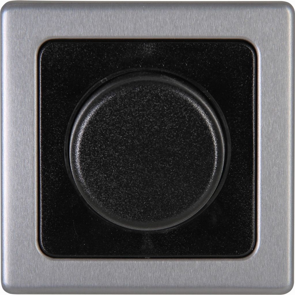 Kopp VISION stahl Schalterprogramm Schutzkontakt Steckdose Schalter Rahmen Abdeckung Dimmer Nr. 2