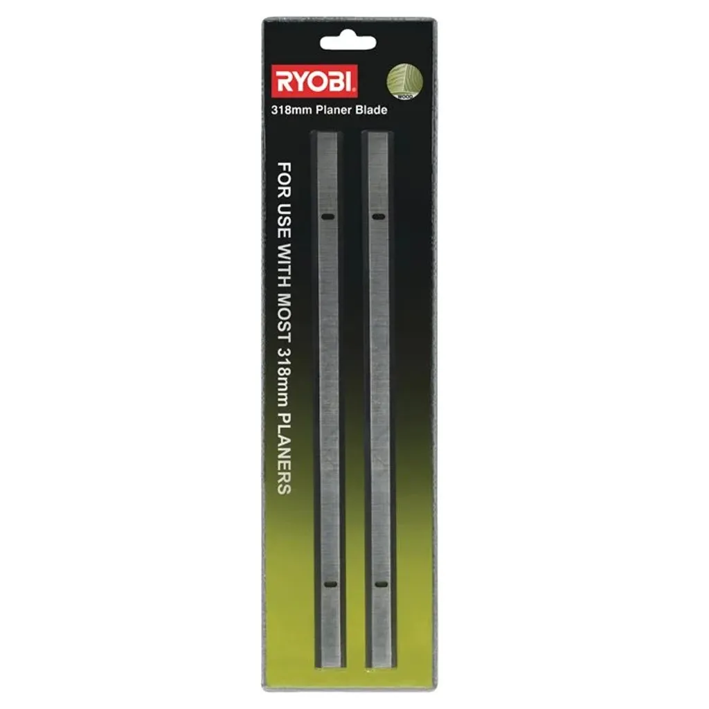 Ryobi PTB02PK 2 Lames de Rabot 318 mm pour Raboteuse RAP1500 Acier HSS