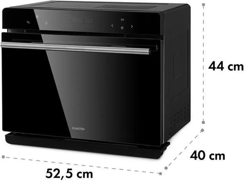 Four vapeur 24L MasterFresh avec panneau tactile 2200W Noir Classe A - 10