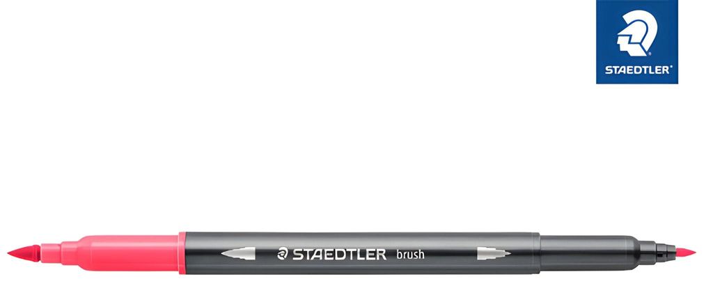 Staedtler Doppelfaserm.wasserverm. pink