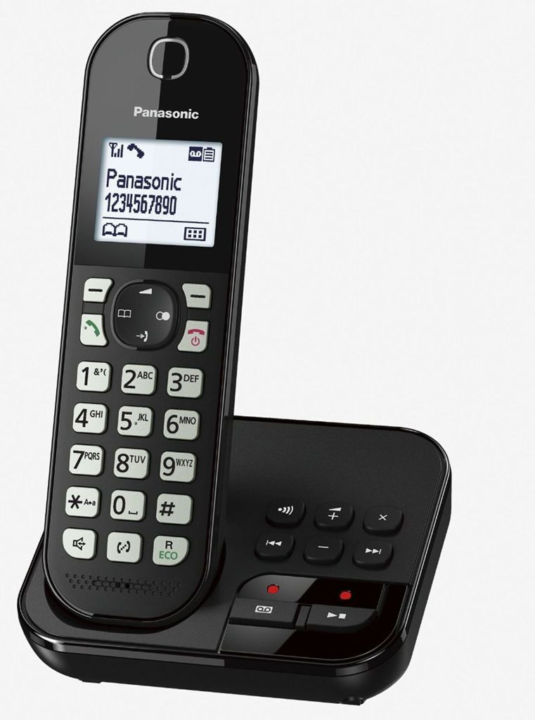 KX-TGC460GB schwarz Schnurloses Telefon Produktbild