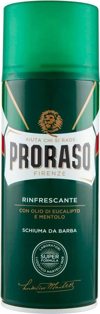 Proraso Verde Tutte Le Barbe Schiuma da Barba, 1 Pezzo 400 Immagine del prodotto 