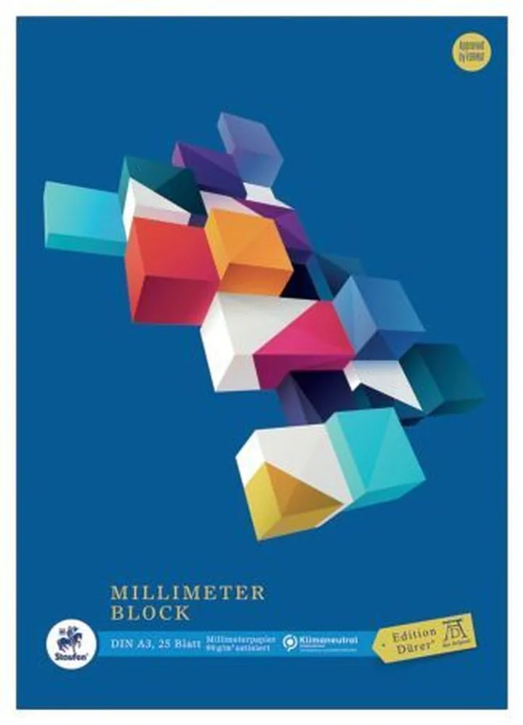 Papier millimétré A3 pour plan d'architecte et schéma électrique DÜRER