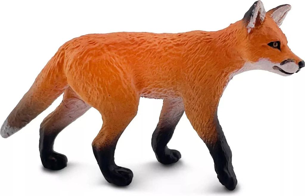 Safari Ltd 100692 Rotfuchs Welpe 7 cm Serie Wildtiere