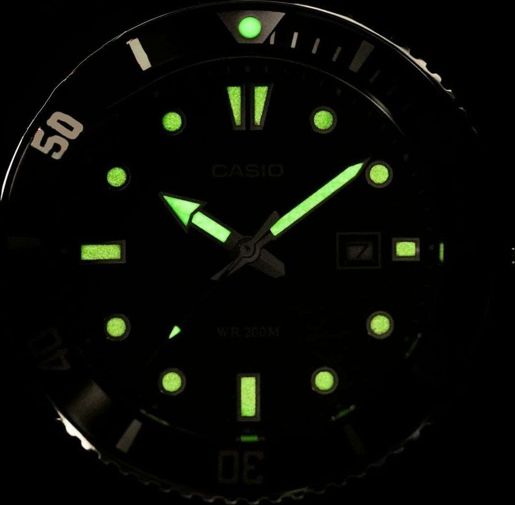 Herrenuhr Casio MDV-107-1A2VEF Schwarz Produktbild 14