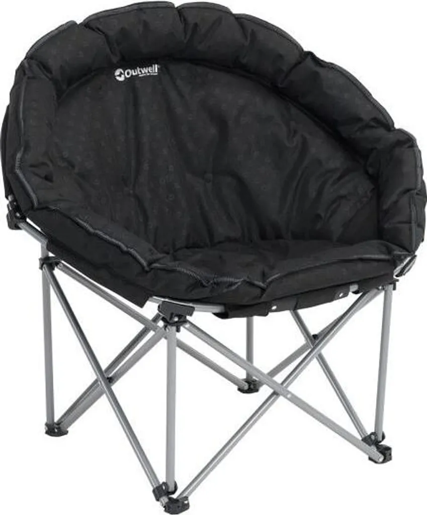 Chaise de camping pliante Outwell Casilda Chair noire confort pour outdoor