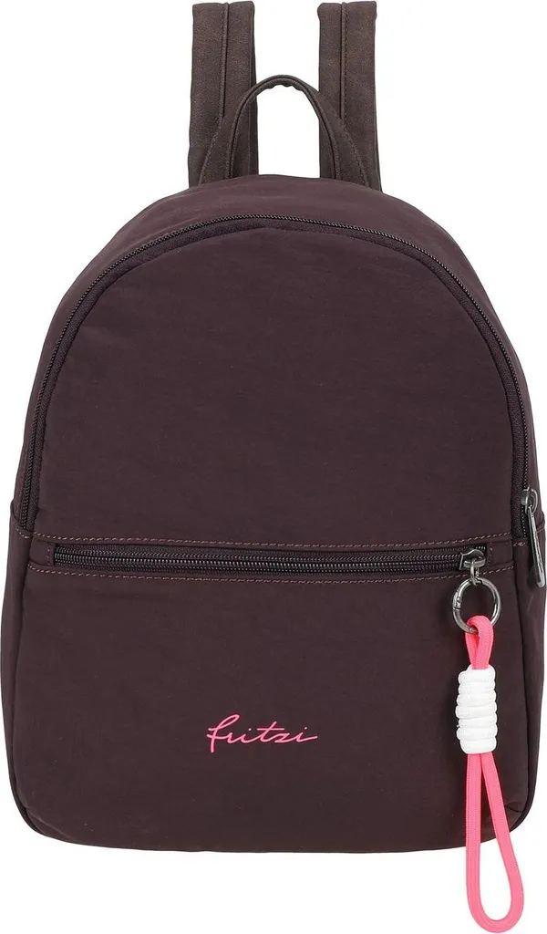 Zaino Lea Fritzi aus Preußen Espresso - Accessorio Vegan Viola Chiaro