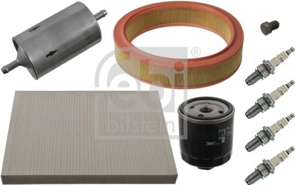 Filtre à huile et kit inspection FEBI 38165 - Haute filtration Polo 6N