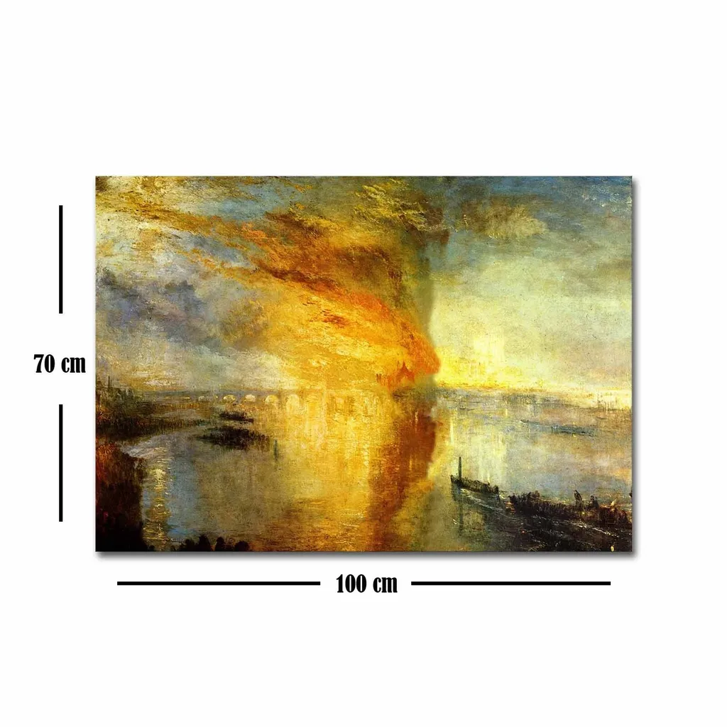 Toile 100% daim Wallity 70x100 cm Impression Haute Définition Colorée