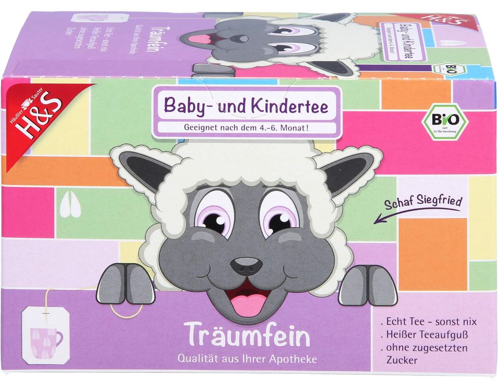H&S Träumfein Baby- und Kindertee, 24 g Filterbeutel
