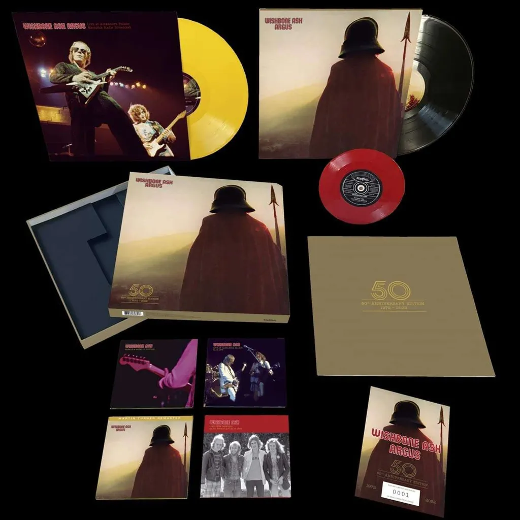 Wishbone Ash Argus LP Remastérisé Édition Limitée 50e Anniversaire A