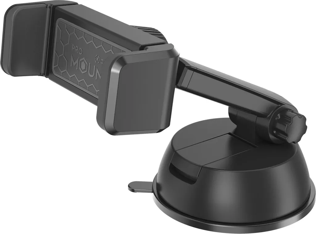 Supporto Smartphone Auto Celly MOUNTEXTBK - Ventosa Universale Nera