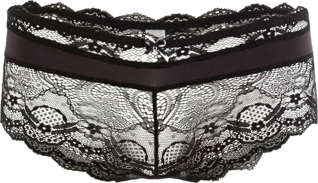 LASCANA Panty schwarz Größe 36/38
