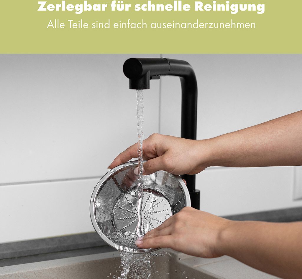 Bomann® Entsafter Gemüse und Obst | Juicer Machine mit Produktbild 6