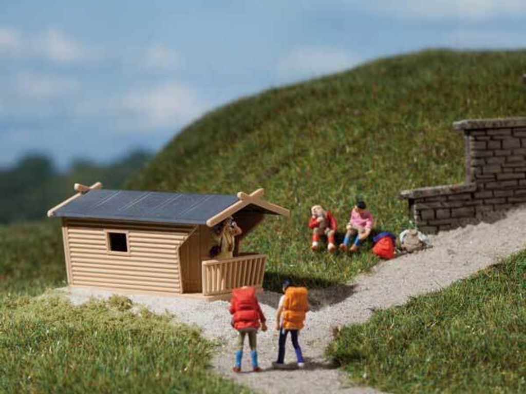 Auhagen 42642, H0 (1:87)/TT (1:120), Beige, Schwarz, 2 Stück(e)