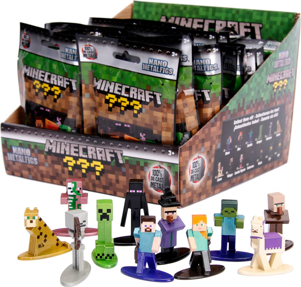 Minecraft Blind Pack Nanofigs - Sammelfigur Minecraft - 4cm Produktbild 4