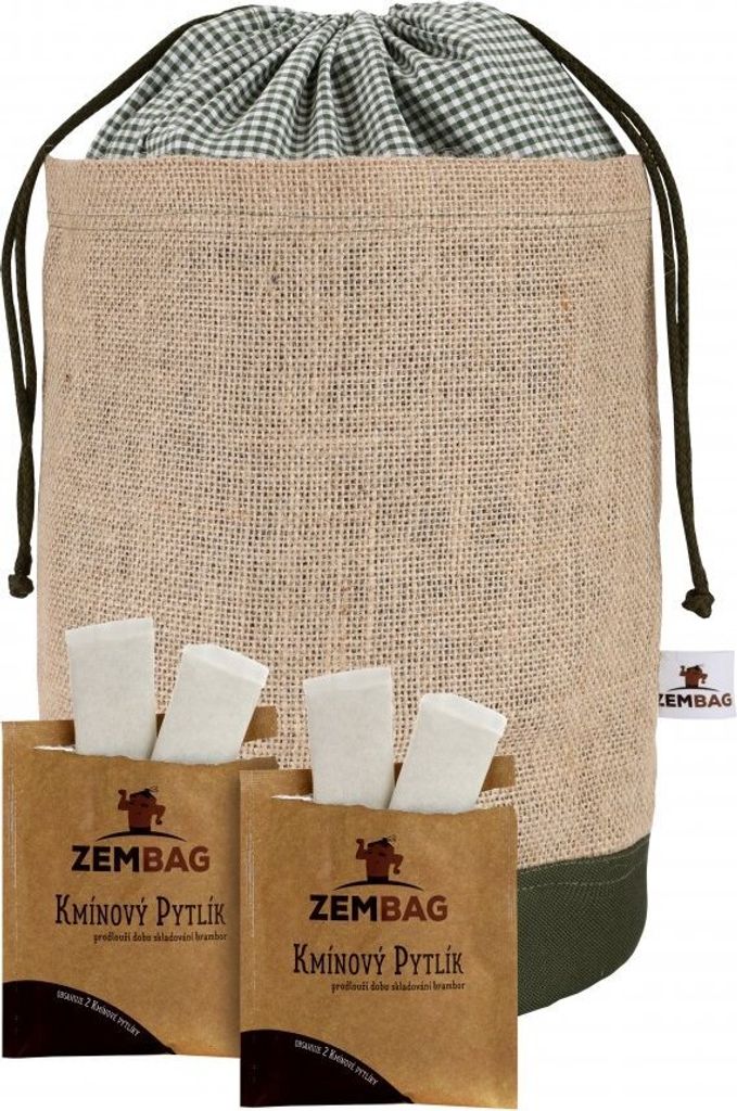 Olivovozelený Zembag na 10 kg zemiakov Obrázok produktu 