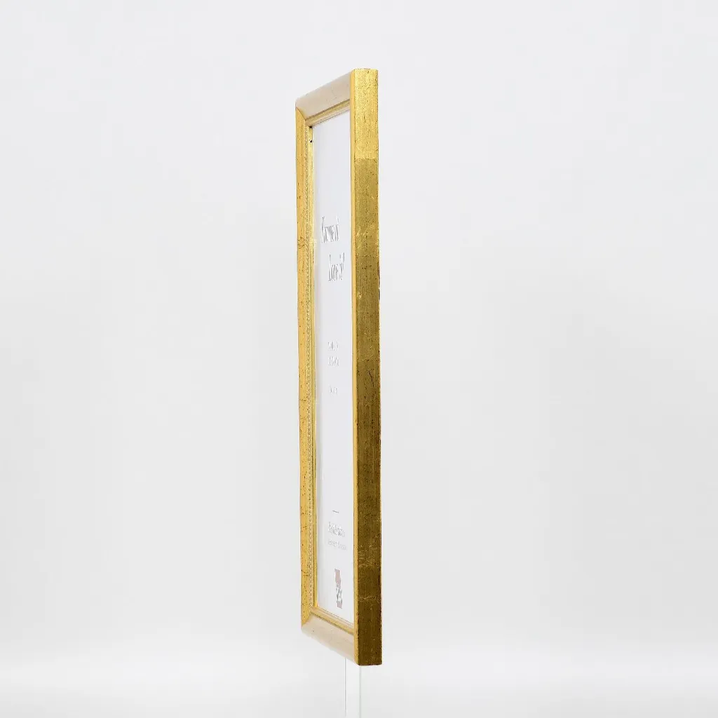 Cornice Oro A6 10,5x14,8 cm con Vetro Museo | Design Luxury Profilo 85 - 22