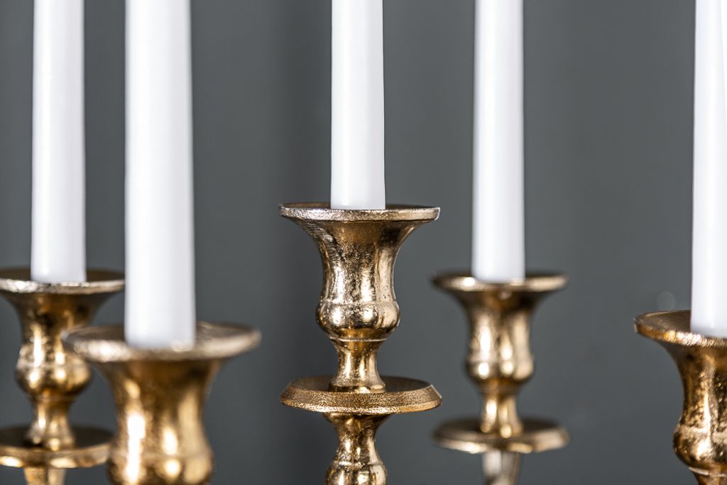 riess-ambiente Kerzenständer MODERN BAROCK 40cm gold Produktbild 4