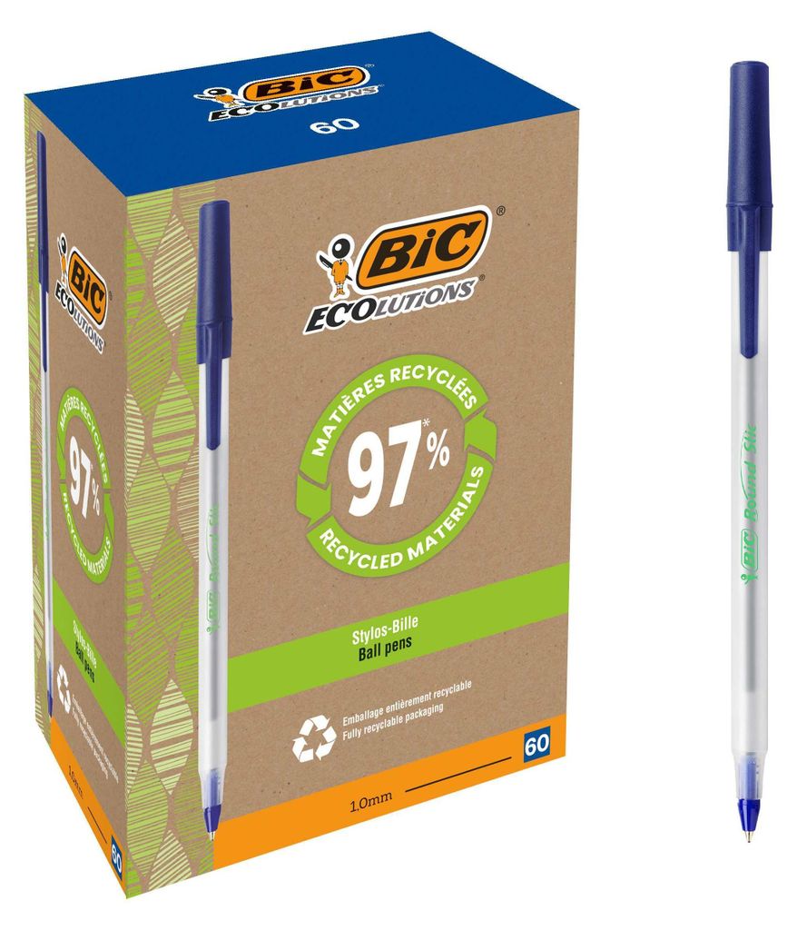 BIC 8932402 60 BIC Kugelschreiber Round Stic ECOlutions Immagine del prodotto 