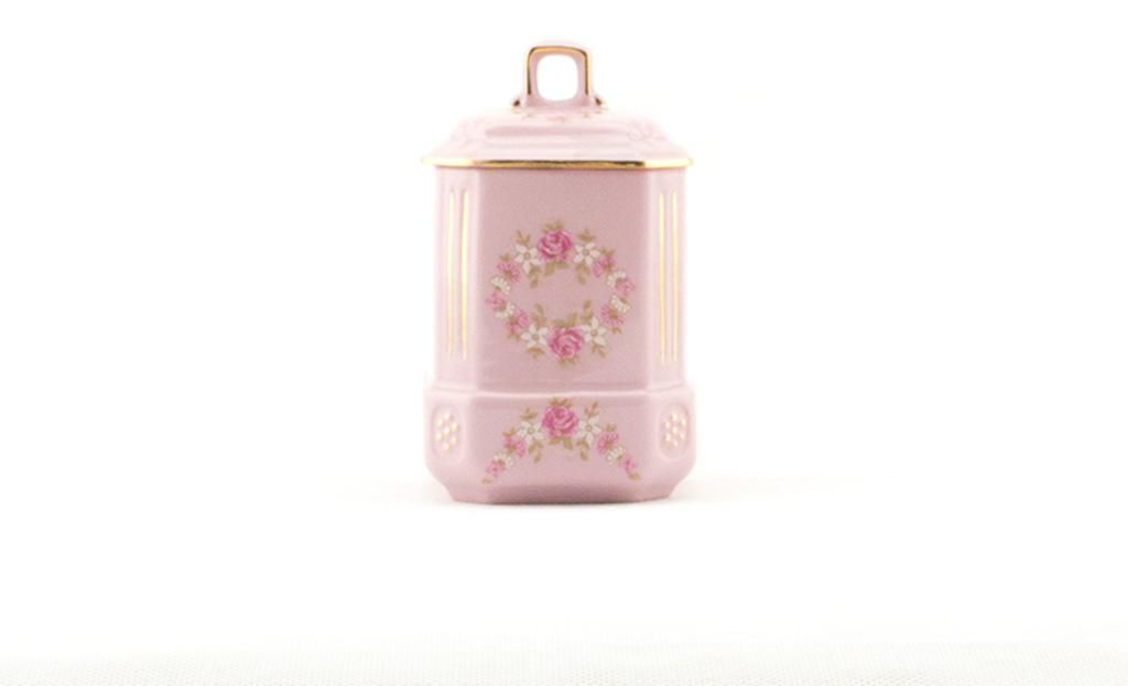 Spross 11 cm, rosa Porzellan, Blumen, Leander Produktbild 