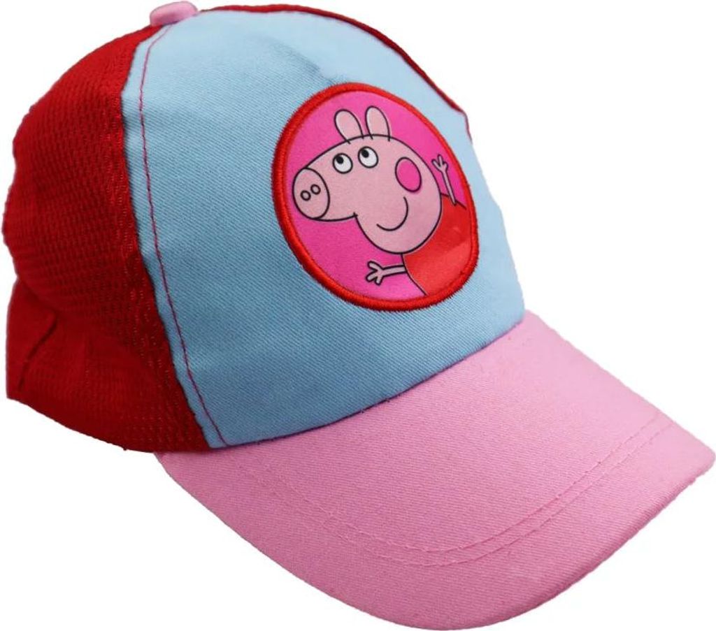Peppa Wutz Kinder Baseball Kappe Basecap – Rot