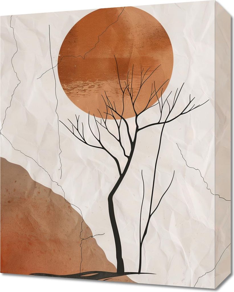 Bild 40x50cm Wüstenrauhheit