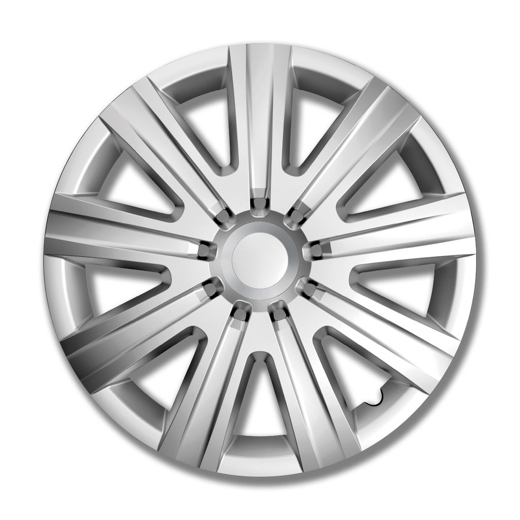 4 STK 16 Zoll Magnum pro silber PETEX Radkappen Radzierblenden Satz PKW Auto