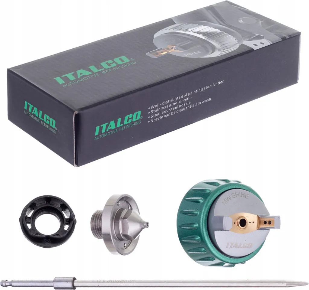 Mini pistolet HVLP 1,2 mm Italco MINI SHINE - Finition haute brillance