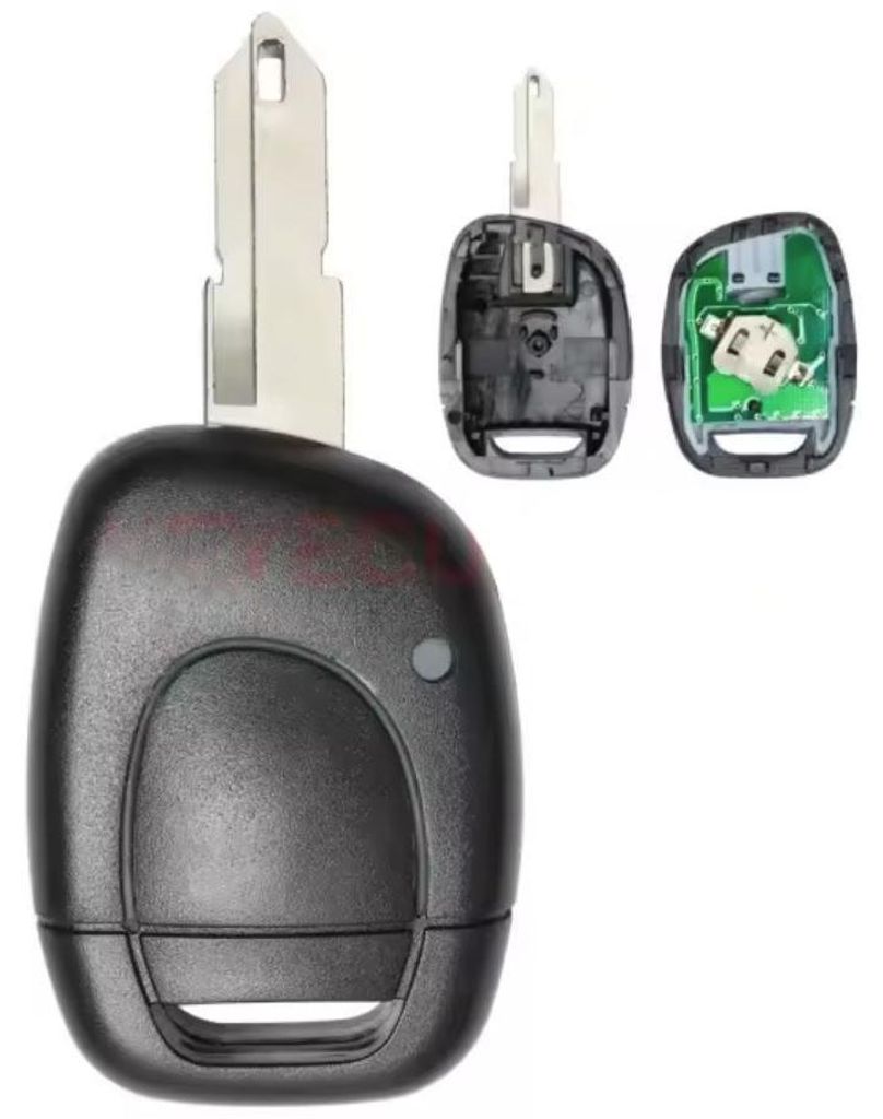 Techstar Autoschlüsselgehäuse mit 1 Taste und 206-Klinge Produktbild 