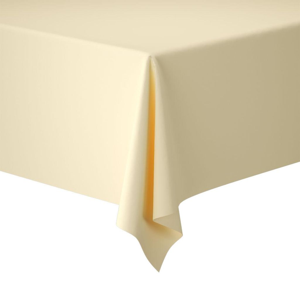 Tovaglia Duni Evolin 127 x 180 cm Crema 25 pezzi Immagine del prodotto 