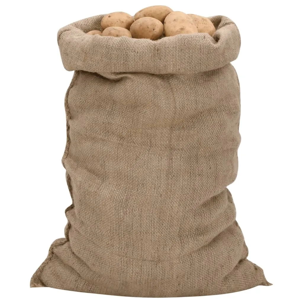 Sac en jute 60x105 cm résistant 340g/m² - Fibre 100% écologique x30 pièces