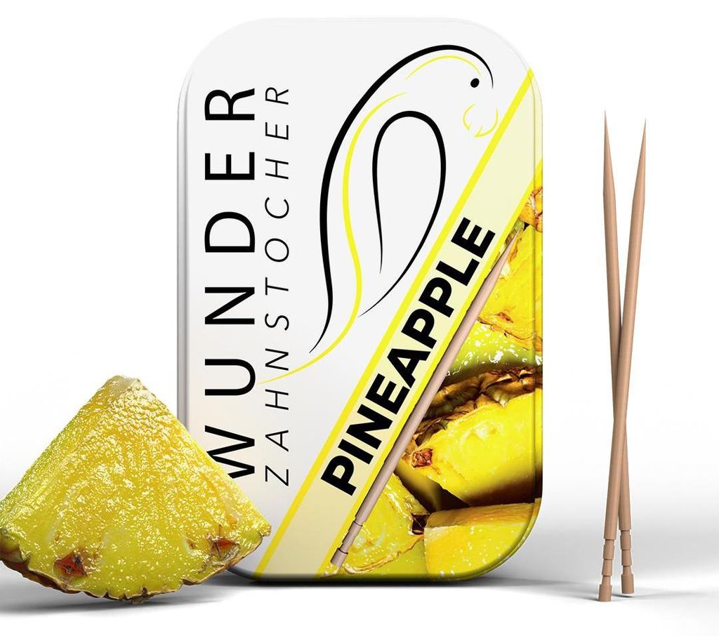 Stuzzicadenti miracolosi - stuzzicadenti al gusto di ananas Immagine del prodotto 