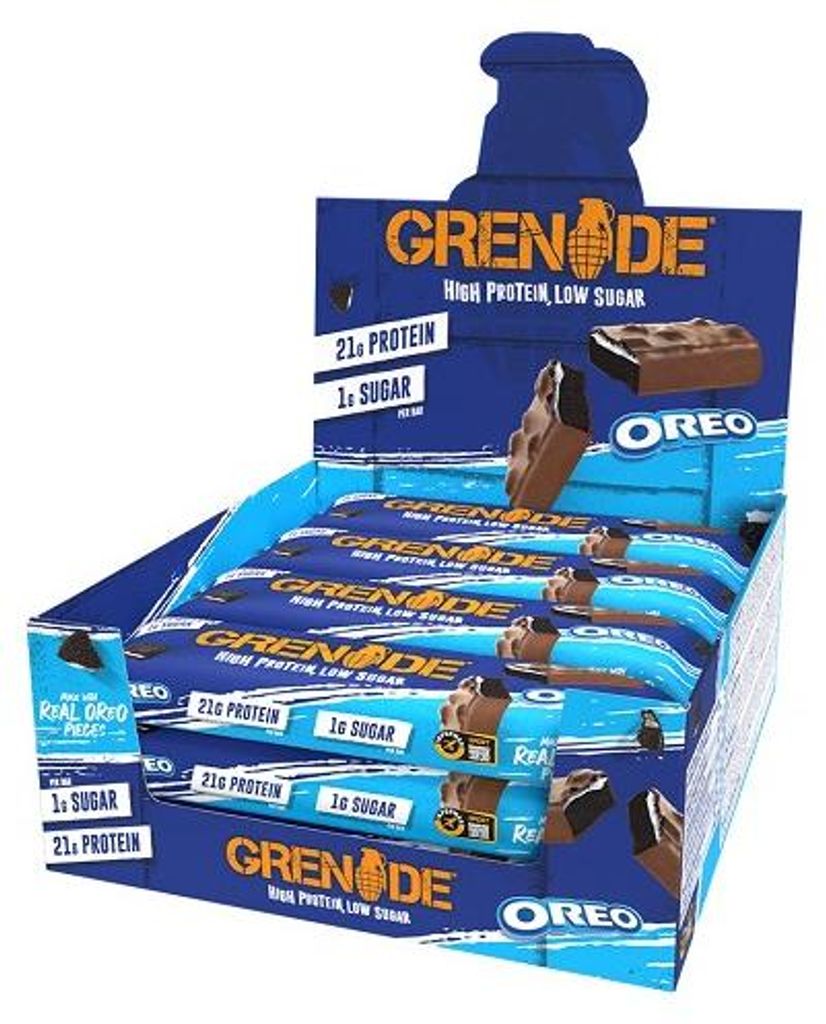 Grenade Protein Bar - 12x60g - Chocolate Chip Salted Caramel