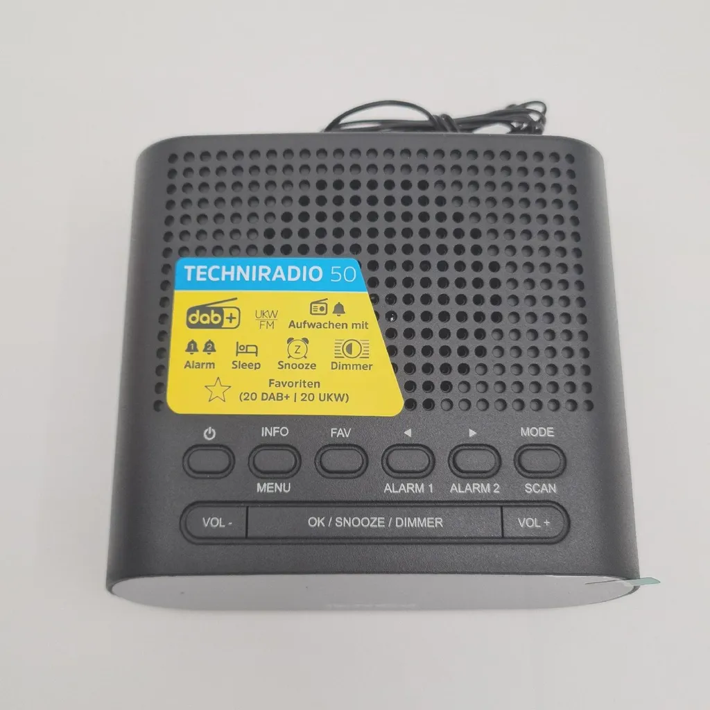 Technisat Techniradio 50 Noir : Radio Numérique DAB+ et FM Compacte - 17
