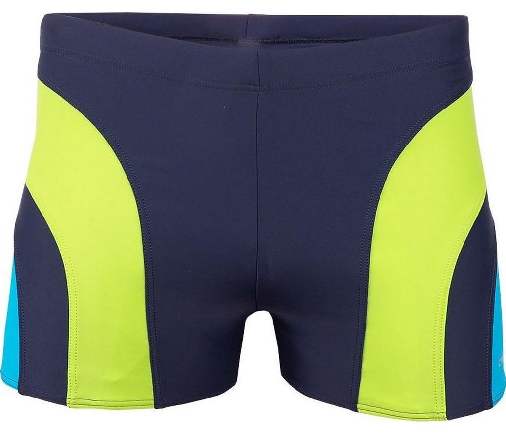 Crowell - "Sykes" Badeshorts für Herren MR1944 (3XL) (Marineblau/Grün/Blau)