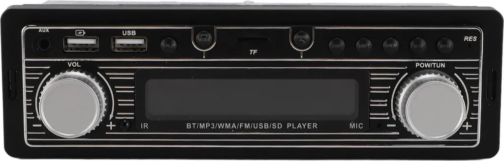 Autoradio FM Numérique 1 DIN Lecteur MP3 USB 12V Universel pour Voiture
