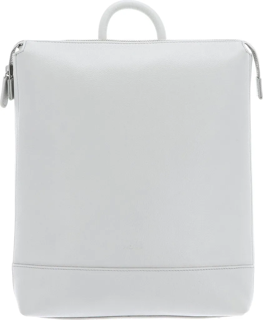 Sac à dos Luis Picard Backpack Shark en cuir gris clair élégant