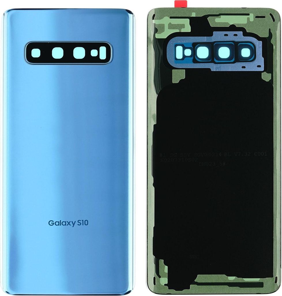 Gehäuse Rückseite für Samsung Galaxy S10 (SM-G973F), Blau Produktbild 